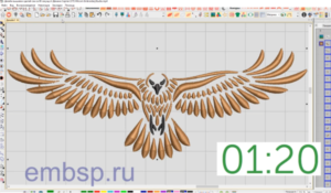 Wilcom EmbroideryStudio Дизайн вышивки автоматом за 80 секунд