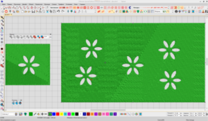 Размножаем отверстия любой формы с объекта на новый объект Wilcom EmbroideryStudio e4.2